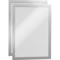 Rėmelis dokumentams DURABLE DURAFRAME® A4,  (pak. -2 vnt.), sidabrinis