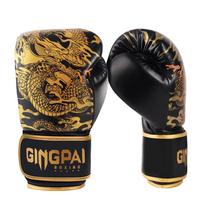 10/12/14 Oz Bokso Pirštinės Pro Suaugusiems Sanda Muay Thai Kovos Pirštinės Vyrams Ir Moterims Treniruočių Smėlio Maišas Laisva Kova Mma 12oz black