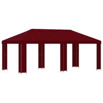 vidaXL Sodo Paviljonas 6 x 3 m Vyšninė Poliesteris ir plienas 190 gsm