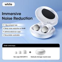 Silikoniniai ausų kamštukai Miegojimas Triukšmo slopinimas Daugkartiniai Klausos apsauga Anti-noise ausų kamštukai Koncertams Kelionėms Miegojimas Ausų kamštukas juoda