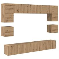 vidaXL TV spintelių komplektas 8 vnt. 100 x 30 x 30 cm
