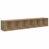 vidaXL TV spintelių komplektas 2 vnt. 37 x 35 x 107cm