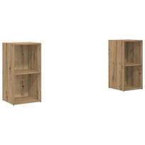 vidaXL TV spintelių komplektas 2 vnt. 37 x 35 x 72 cm