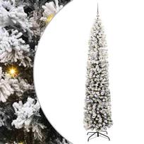 vidaXL Dirbtinė Kalėdų eglutė Žalia 240 cm PVC, plienas ir plastikas