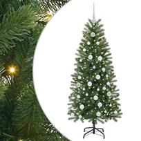 vidaXL Dirbtinė Kalėdų eglutė Žalia 150 cm PE ir PVC