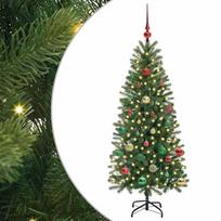 vidaXL Dirbtinė Kalėdų eglutė Žalia 150 cm PE ir PVC