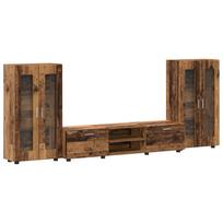 vidaXL TV spintelių komplektas FLORIN 3 vnt. 150 x 39 x 30 cm