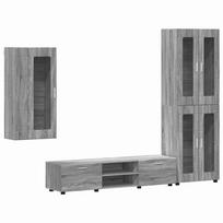 vidaXL TV spintelių komplektas FLORIN 3 vnt. 150 x 39 x 30 cm