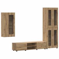 vidaXL TV spintelių komplektas FLORIN 3 vnt. 150 x 39 x 30 cm