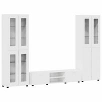 vidaXL TV spintelių komplektas FLORIN 3 vnt. 150 x 39 x 30 cm