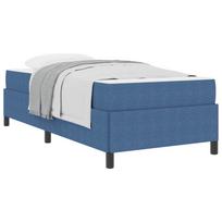 vidaXL Lovos rėmas su čiužiniu Mėlyna 80 x 200 cm audinys