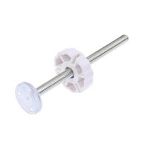 New 1/4pcs White M8 M10 Baby Gate Spare Kit - Pressure Fit Spindles & Screw Bolts For Safety Gates