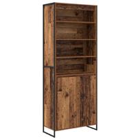 vidaXL Aukšti spintelės Senovinis medis 79 x 36 x 200 cm