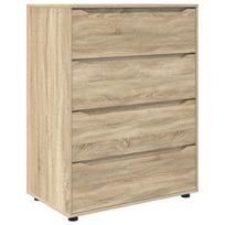 vidaXL Saugojimo spintos 80 x 48 x 105 cm Apdirbta mediena