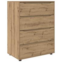 vidaXL Saugojimo spintos 80 x 48 x 105 cm Apdirbta mediena