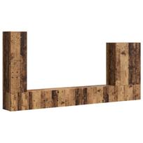 vidaXL TV sieninio kabineto komplektas 6 vnt. 98 x 31 x 29,5 cm