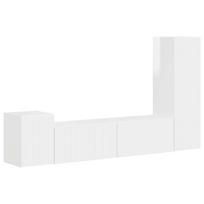 vidaXL TV spintelių komplektas 4 vnt. 30 x 31 x 100 cm