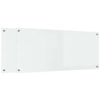vidaXL Virtuvės atbraila 2 vnt. Skaidrus 120 x 50 cm grūdintas stiklas