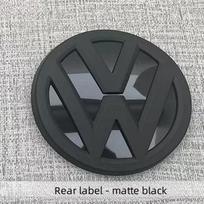 W122026 Karštos emblemos VW Volkswagen Jetta MK5 Golf Volkswagen 2014 2015 2016 2017 Golf 7 GOLF 7 MK7 Modifikuotos su juodu logotipu, grotelėmis gray