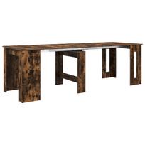 vidaXL Valgomojo stalas 240 x 85 x 75 cm Apdirbta mediena