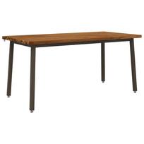 vidaXL Kvadratinis valgomojo stalas 160 x 70 x 75 cm