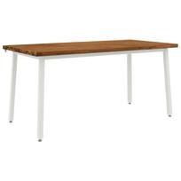 vidaXL Kvadratinis valgomojo stalas 160 x 80 x 75 cm