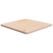 vidaXL Stalviršis, 60x60x2,5cm, neapdorotas ąžuolo medienos masyvas