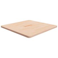 vidaXL Stalviršis, 70x70x2,5cm, neapdorotas ąžuolo medienos masyvas