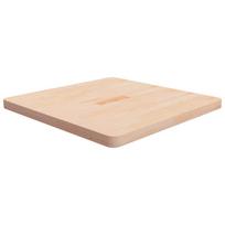 vidaXL Stalviršis, 70x70x4cm, neapdorotas ąžuolo medienos masyvas