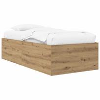 vidaXL Grindų lovos rėmas Artisano ąžuolo 80 x 200 cm Apdirbta mediena