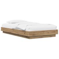 vidaXL Grindų lovos rėmas Artisano ąžuolo 80 x 210 cm Apdirbta mediena