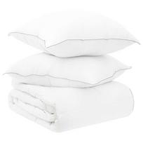 vidaXL Anklodė ir lovos pagalvių rinkinys 3 vnt. 200 x 220 cm Žiema