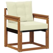 vidaXL Lauko sofa Kietasis akacijos medis ir Textilene