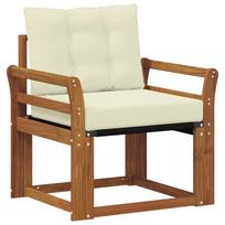 vidaXL Lauko sofa Kietasis akacijos medis ir Textilene