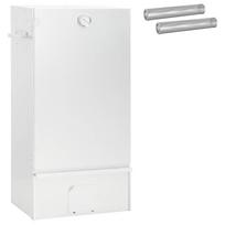 vidaXL Rūkykla 3 vnt. 44,5 x 29 x 83 cm Galvanizuotas plienas