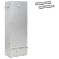 vidaXL Rūkykla 3 vnt. 44,5 x 29 x 110 cm Galvanizuotas plienas