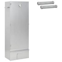 vidaXL Rūkykla 3 vnt. 44,5 x 29 x 110 cm Galvanizuotas plienas