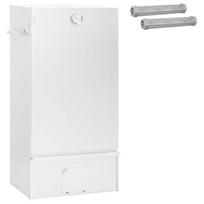 vidaXL Rūkykla 3 vnt. 44,5 x 29 x 83 cm Galvanizuotas plienas