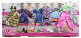 Barbie Fashion Collection and Accessories for GVK06 8-Pack [Dress Dolls] [Ages 3+]