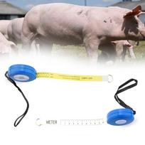 Livestock Animal Body Pigs Cattle Weight Measure Tape Farm Cow Ruler Vet Tools one size gray