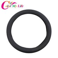 Color My Life Automobilio vairo apsauginis užvalkalas Opel Astra H J G Mokka Insignia Corsa Zafira Vectra Antara Tigra 36cm  Black black