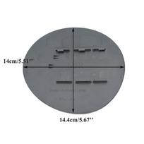 1pc For Ford Fiesta Oil Filler Gas Petrol Fuel Tank Cover Door Flap Cap 2008 2009 2010 2011 2012 gray