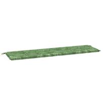 vidaXL Suolo kilimėlis Oksfordo audinys Lapų dizainas 180 x 50 x 3 cm