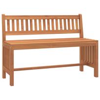 vidaXL Sodo suoliukas, 110cm, eukalipto medienos masyvas