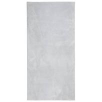 vidaXL Kilimas HUARTE, pilkas, 100x200cm, trumpi šereliai