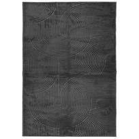vidaXL Kilimas IZA, antracito, 120x170cm, trumpi šereliai