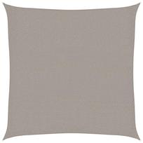 vidaXL Burė nuo saulės, šviesiai siva, 2,5x2,5m, HDPE, 160g/m²