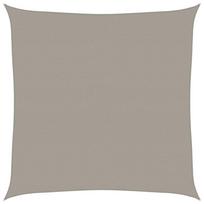 vidaXL Burė nuo saulės, šviesiai siva, 4,5x4,5m, HDPE, 160g/m²