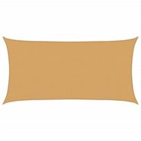 vidaXL Burė nuo saulės, smėlio, 2,5x4,5m, HDPE, 160g/m², stačiakampė