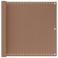 vidaXL Balkono Ekranas 90 x 1000 cm HDPE ir aliuminis Stačiakampio